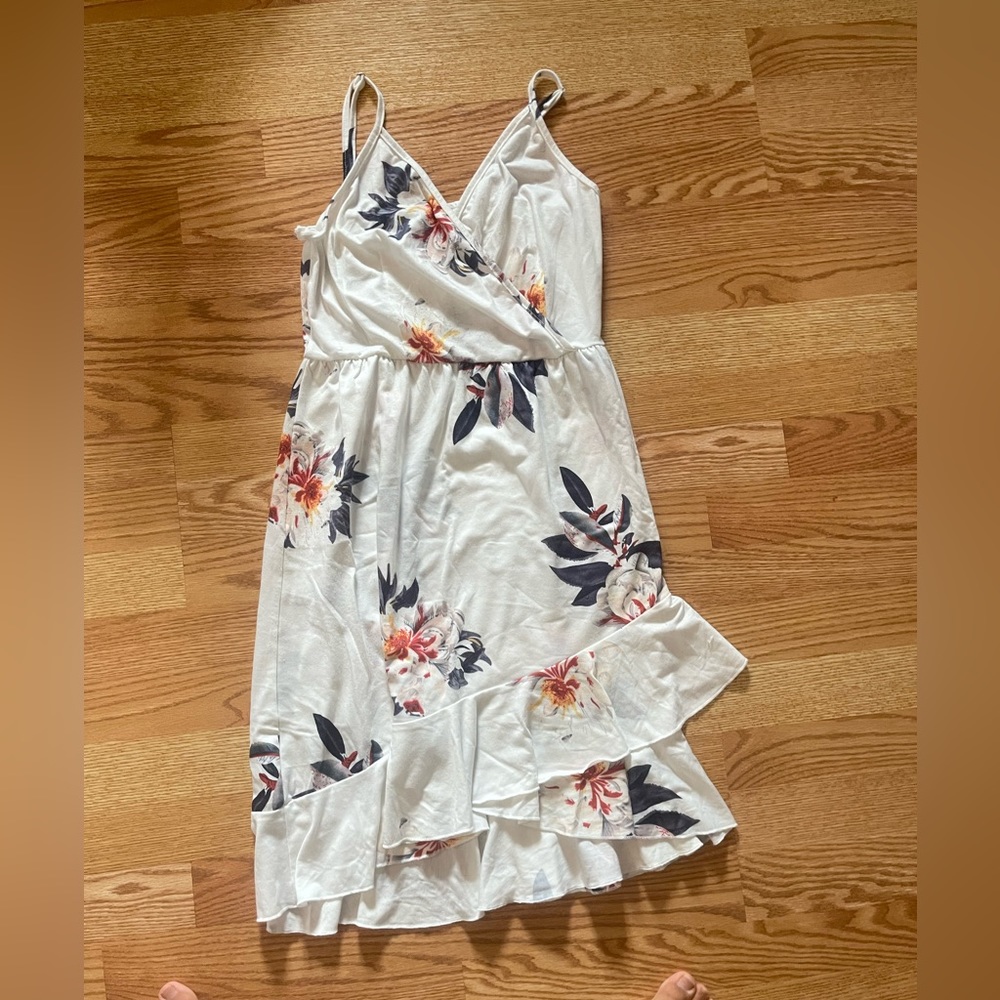 Raffled Dress
